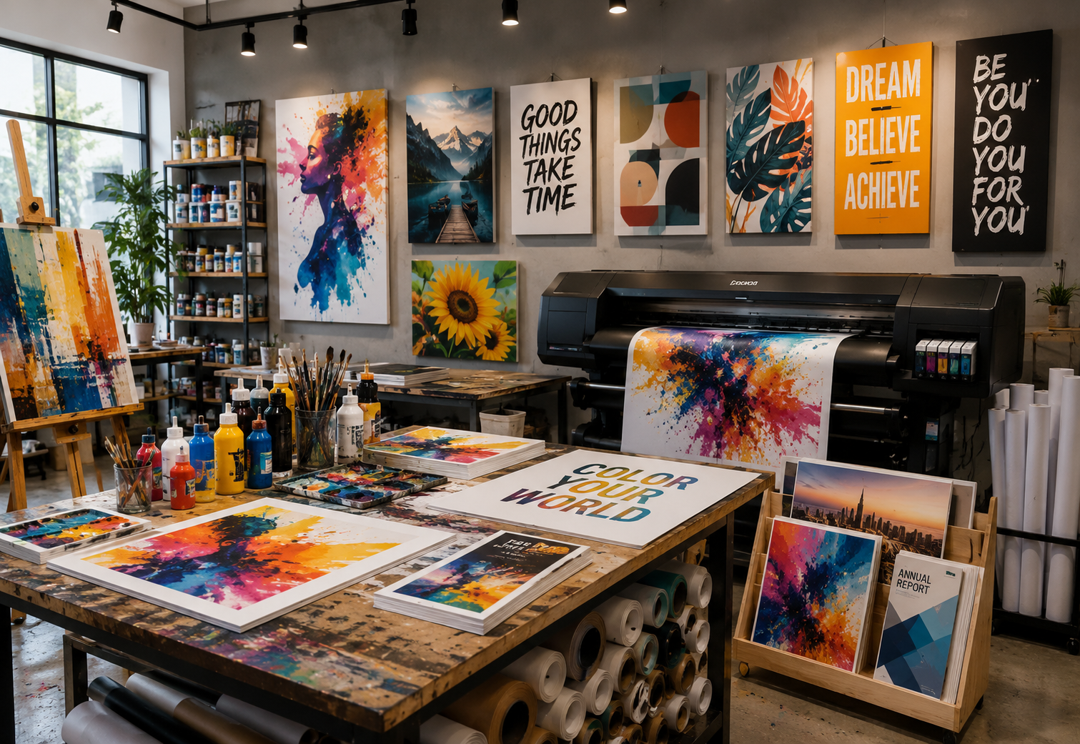 Painting and Printing